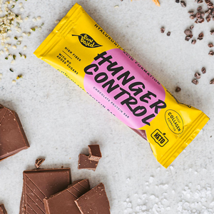 HUNGER CONTROL: VEGANIŠKI BALTYMINIAI BATONĖLIAI