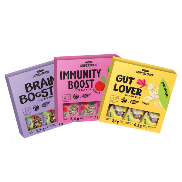 SĖKLŲ BATONĖLIŲ MIX: PARAGAUK VISŲ