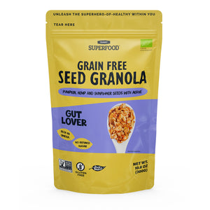 GUT LOVER SĖKLŲ GRANOLA: LYG SU MEDUMI