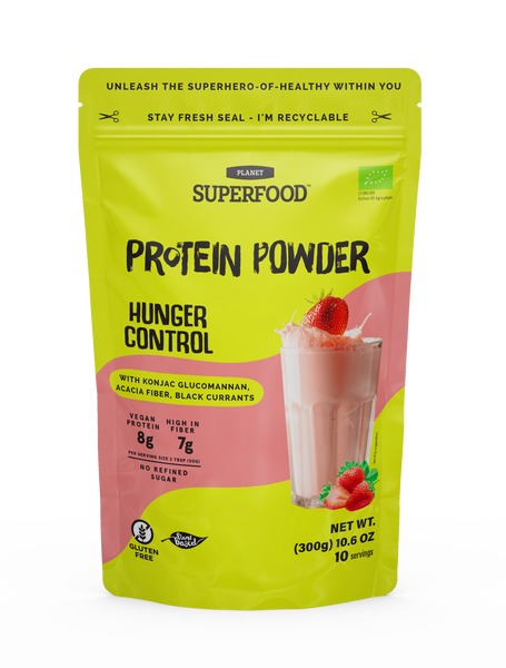 HUNGER CONTROL BALTYMINIS KOKTEILIS: KREMINĖ BRAŠKĖ