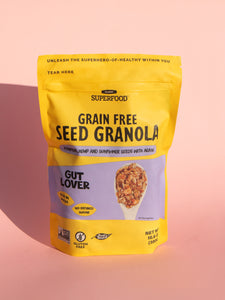 GUT LOVER SĖKLŲ GRANOLA: LYG SU MEDUMI