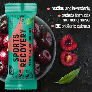 SPORTS RECOVERY: VEGANIŠKI BALTYMŲ BATONĖLIAI