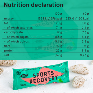 SPORTS RECOVERY: VEGANIŠKI BALTYMŲ BATONĖLIAI